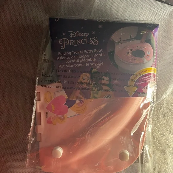 Disney Princess "Loving Life" Folding Potty Seat - Travel Potty Training Seat - Picture 3 of 4